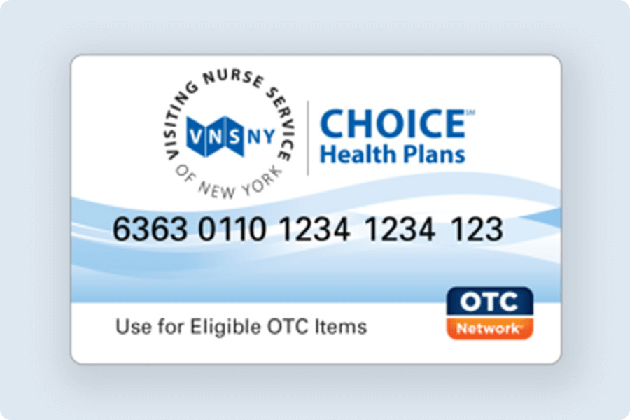 Your OvertheCounter (OTC) Card VNS Health Health Plans